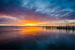 Wallpaper Landscapes and Nature Sunrise Sunset Beach and Sea
