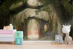 Carta da Parati Fantasy Foreste e Alberi Paesaggi