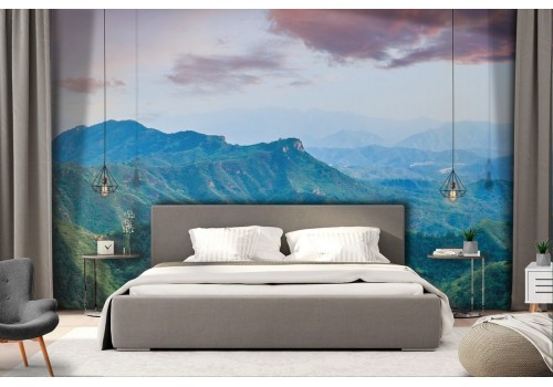 Green mountains sky landscape nature wallpaper 2