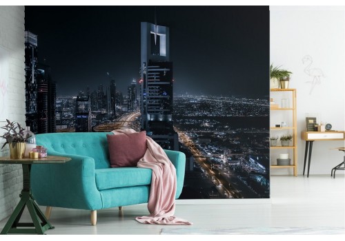 Metropolis skyscrapers city photography wallpaper