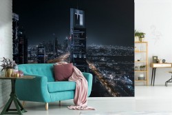 Carta da Parati metropoli grattacieli città fotografia