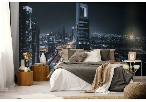 Metropolis skyscrapers city photography wallpaper 2