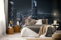 Carta da Parati metropoli grattacieli città fotografia