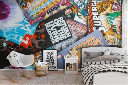 Carta da Parati copertine fumetti libri bambini