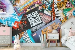 Wallpaper comic book covers children's books