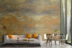 Damaged wood surface wallpaper