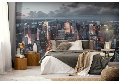 Carta da Parati New York paesaggio città grattacieli 2