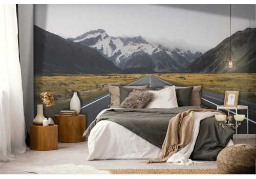 Wallpaper landscape mountain road 2