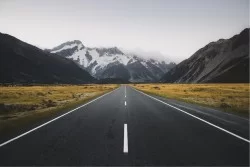 Carta da Parati Paesaggi e Natura Montagna Neve