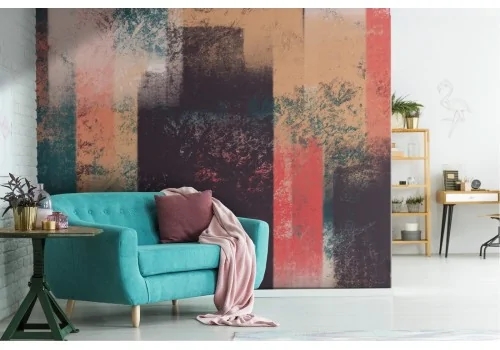 Abstract Modern Tempera Wallpaper Decoration