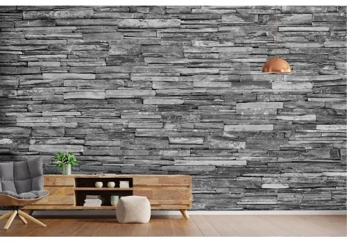Urban brick surface wallpaper