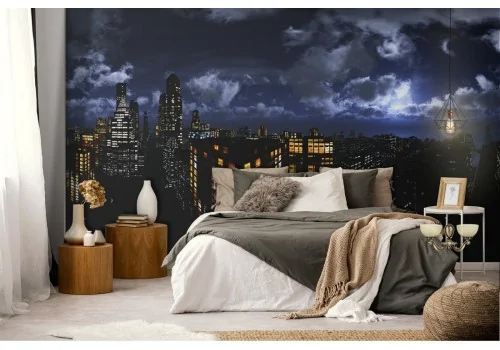 Wallpaper landscape city metropolis night 2