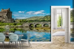 Wallpaper Rivers Waterfalls Lakes Forests and Trees