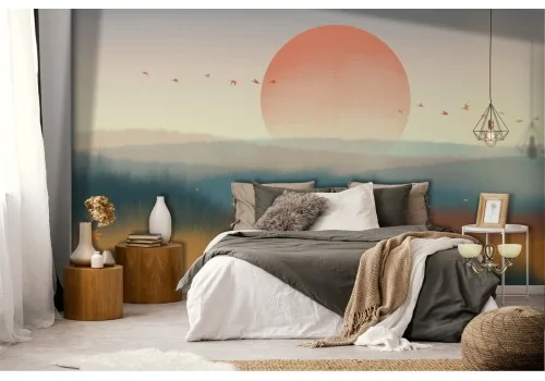 Abstract landscape hills nature wallpaper 2