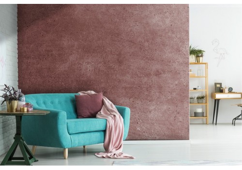 Red industrial concrete surface wallpaper