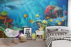 Carta da Parati animali oceano mare bambini