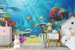 Carta da Parati animali oceano mare bambini