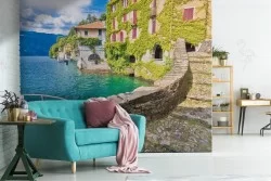 Carta da Parati golfo lago paesaggio natura