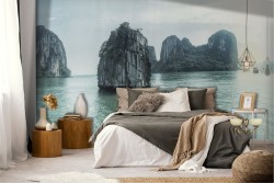 Carta da Parati mare tropicale paesaggio natura