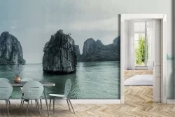 Tropical Beach and Sea Wallpaper