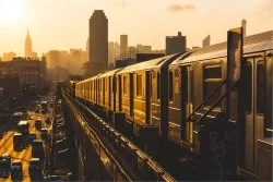 Carta da Parati Mappe Città Trasporti Design e Stili Città Industrial Urban Mezzi di trasporto