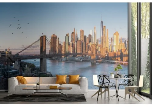 Carta da Parati Ponte Brooklyn città paesaggio