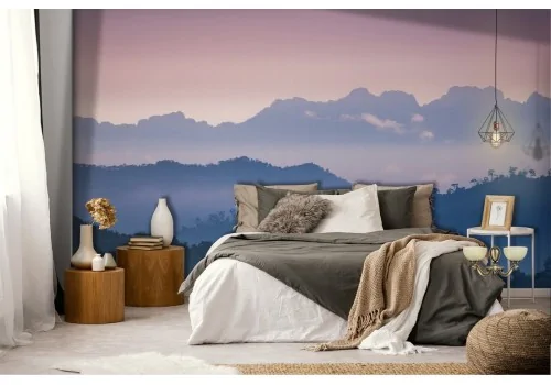 Forest on the mountains landscape nature wallpaper 2