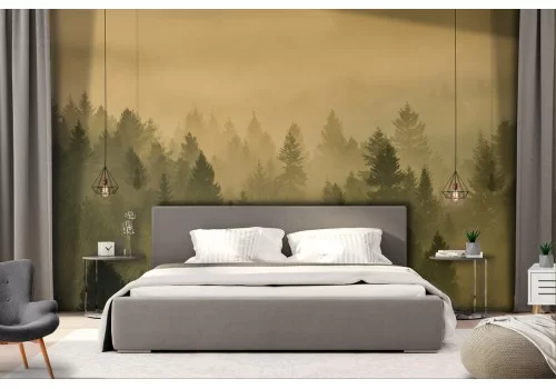 Carta da Parati paesaggio alberi foresta natura 2