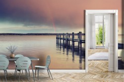 Carta da Parati Fiumi Cascate Laghi