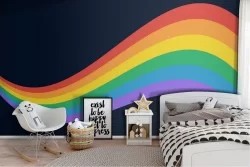 Rainbow wallpaper for kids