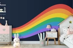 Rainbow wallpaper for kids