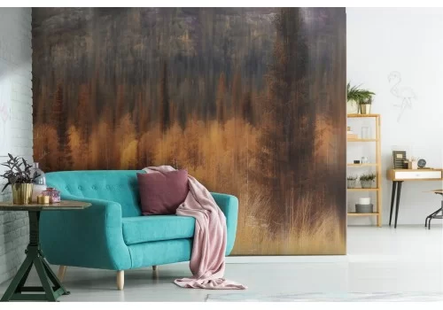 Carta da Parati fiume nel bosco paesaggio natura