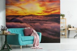 Wallpaper sky dawn sunset landscape nature