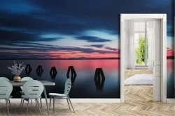 Carta da Parati Cielo Spiaggia e Mare