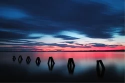 Carta da Parati Paesaggi e Natura Cielo Spiaggia e Mare