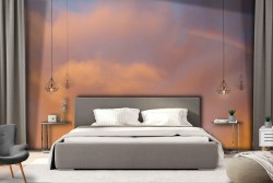 Carta da Parati cielo con arcobaleno alba tramonto