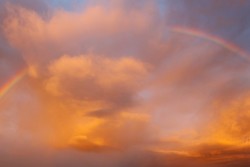 Carta da Parati Paesaggi e Natura Alba Tramonto Cielo