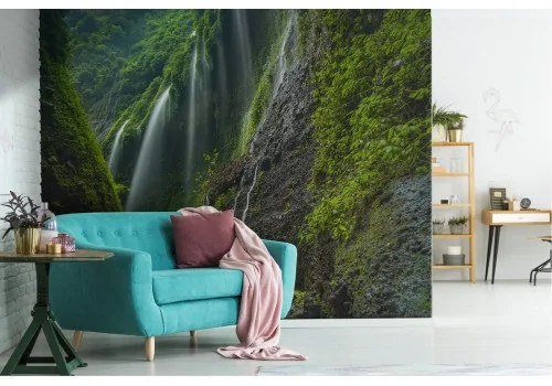 Carta da Parati natura paesaggio cascate tropicali