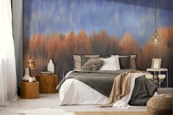 Wallpaper trees forest nature autumn