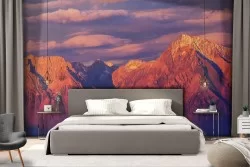 Carta da Parati natura montagne paesaggio