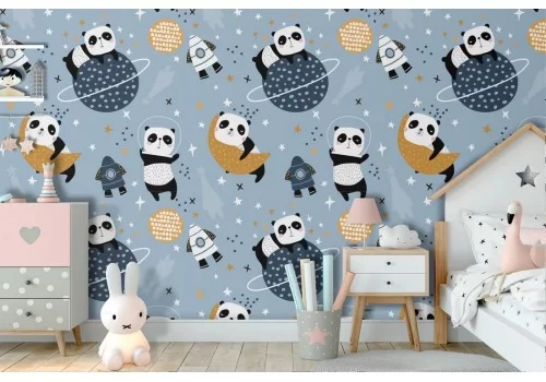 Carta da Parati decorazione animali per bambini.