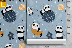 Carta da Parati decorazione animali per bambini.