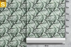 Wallpaper Design and Styles Flora and Fauna Leaves Nature