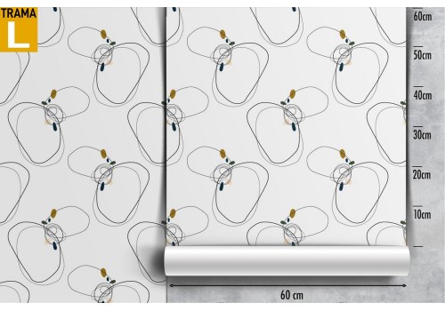 Abstract shapes pattern wallpaper. 2