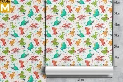 Carta da Parati Decorazioni e Pattern Animali uccelli
