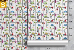 Carta da Parati Bambini Decorazioni e Pattern