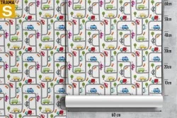 Carta da Parati Bambini Decorazioni e Pattern