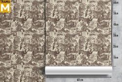 Vintage Writings Wallpaper