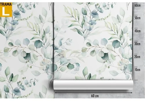 Wallpaper with celestial plants and flowers. 2