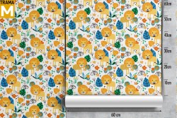 Carta da Parati Animali uccelli Decorazioni e Pattern